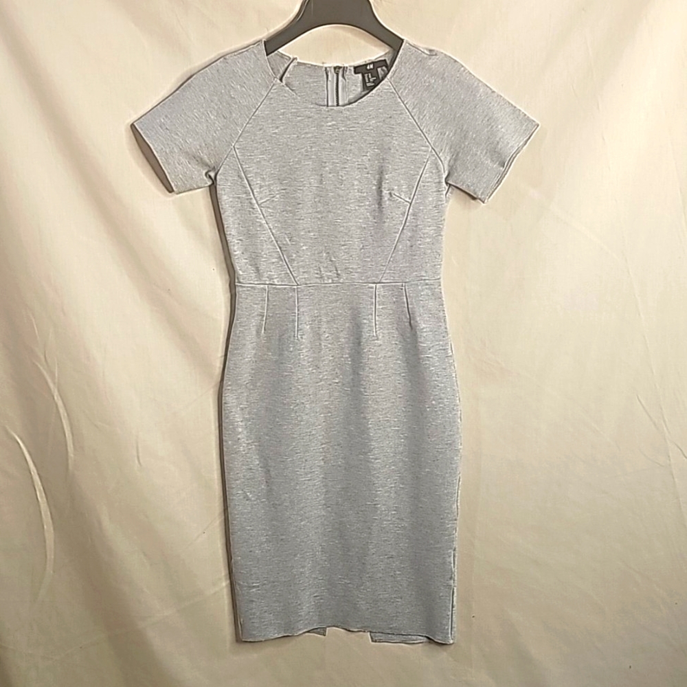 H&M women dress, Size XS, Color: Gray
